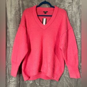 Wild Fable Pink Fuzzy Sweater Women’s Size Large